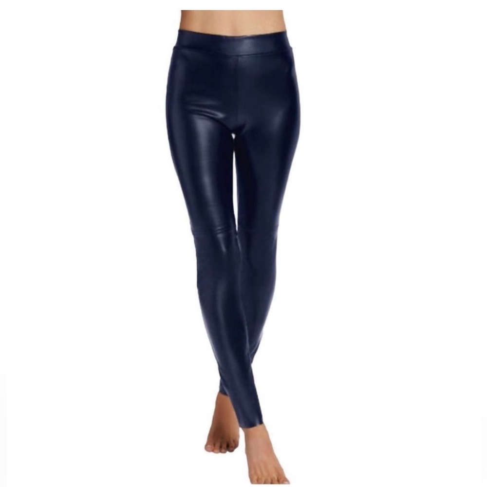 Wolford Estella Leggings Navy size Small